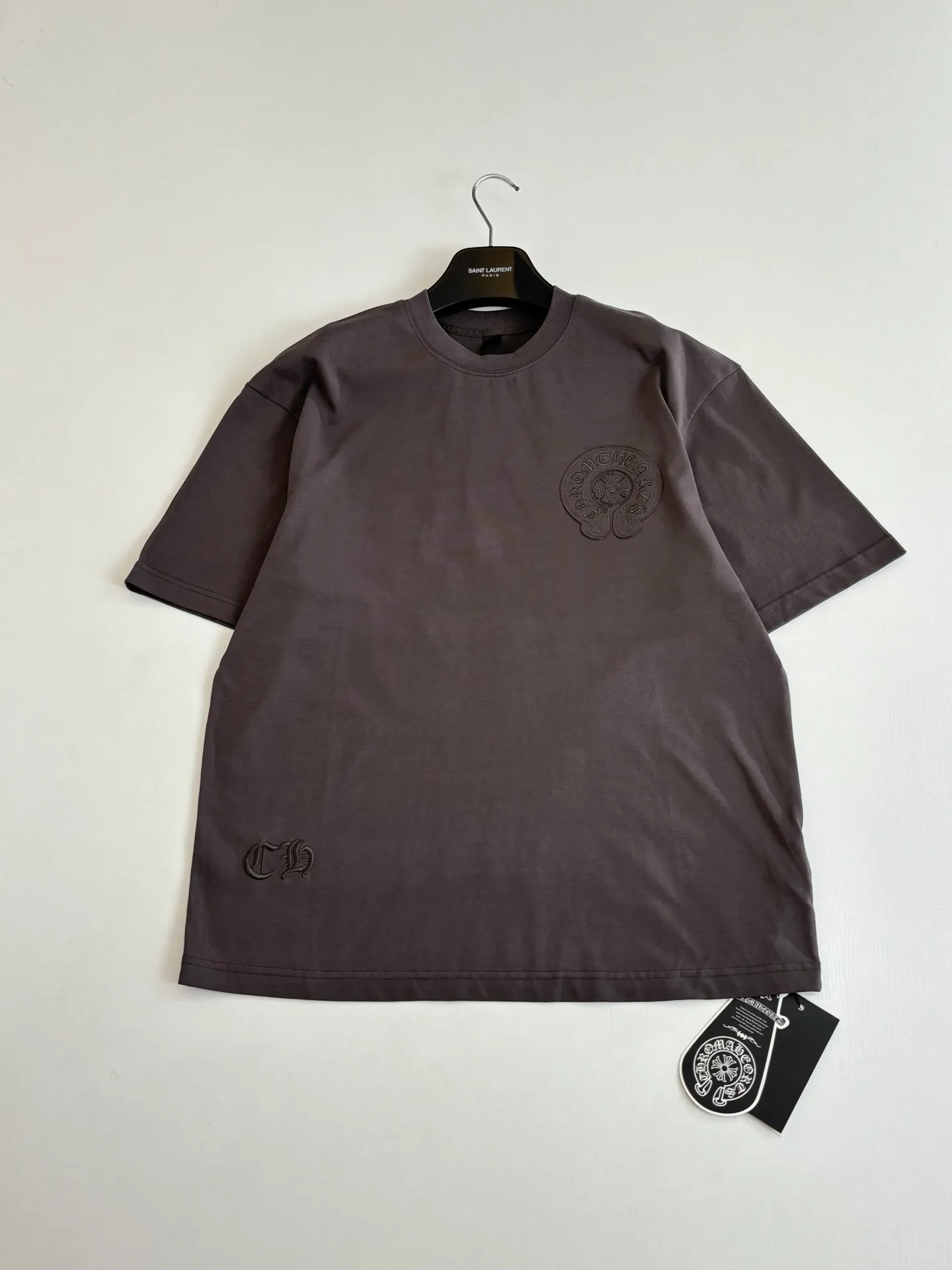 Chrome Heart Dark Gray T Size：S/M/L/XL